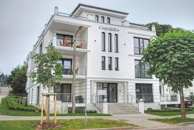 Residenz Capitello - We 8 In Strandnaehe Und Zentrumsnah Ostseebad Ostseebad Binz Exterior foto